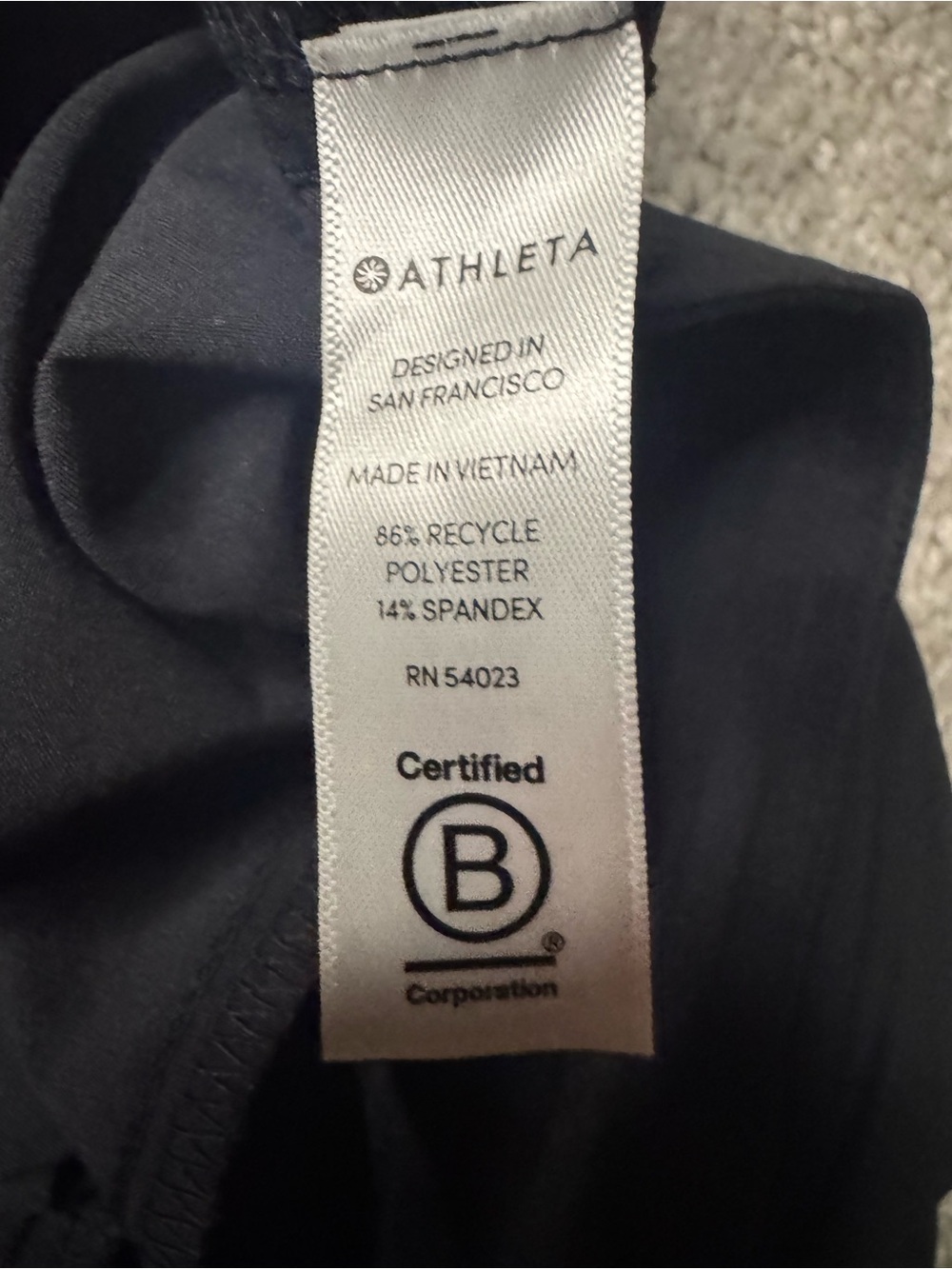 Athleta Black Wide-Leg Ankle Crop Pants - Picture 5 of 10